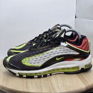 Nike Air Max Deluxe Running Shoes AJ7831-003 Black Red Mens Size 7.5  Sneaker